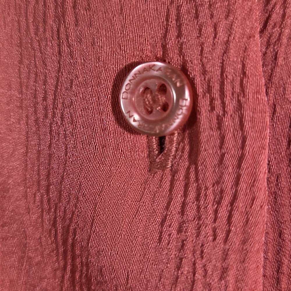 Donna Karan  Pink Shirt - Picture 3 of 9